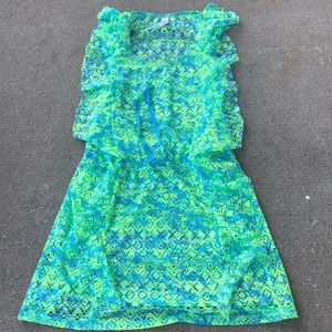 Justice swim cover-up brand new size 16